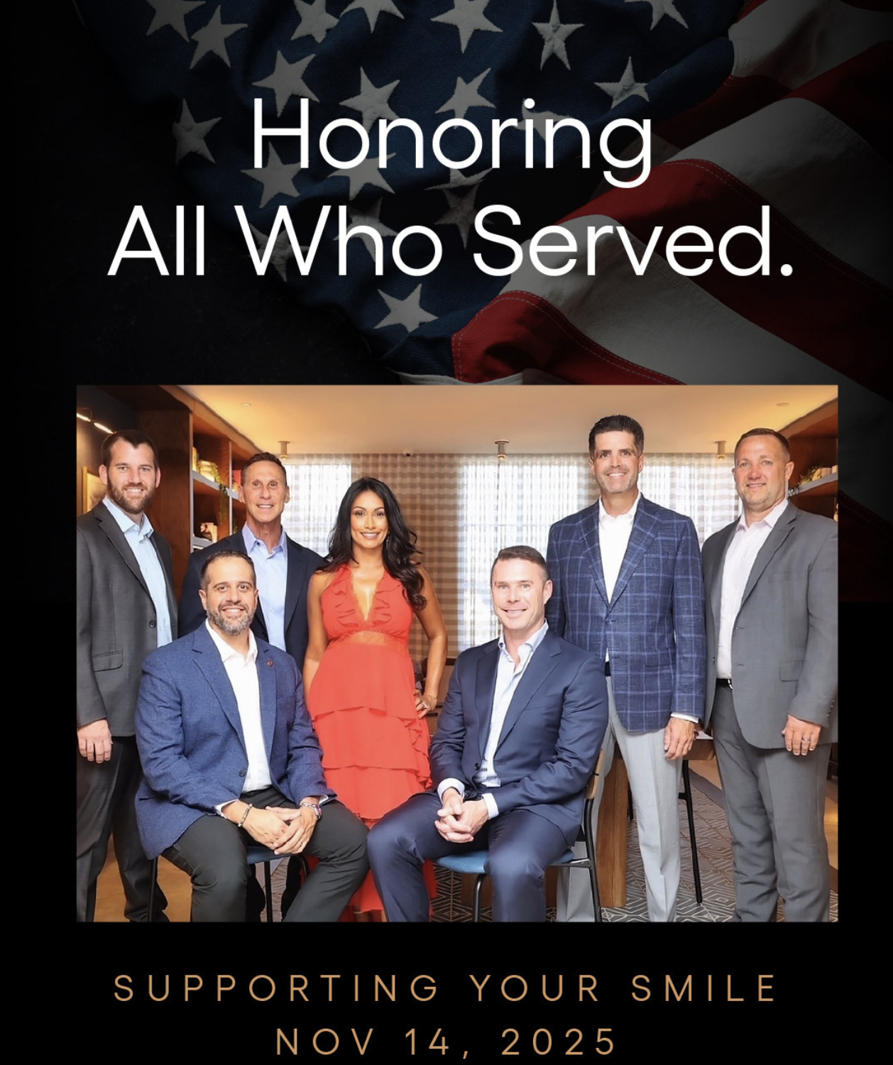 Honoring All Who Served - Supporting Your Smile, November 14, 2025